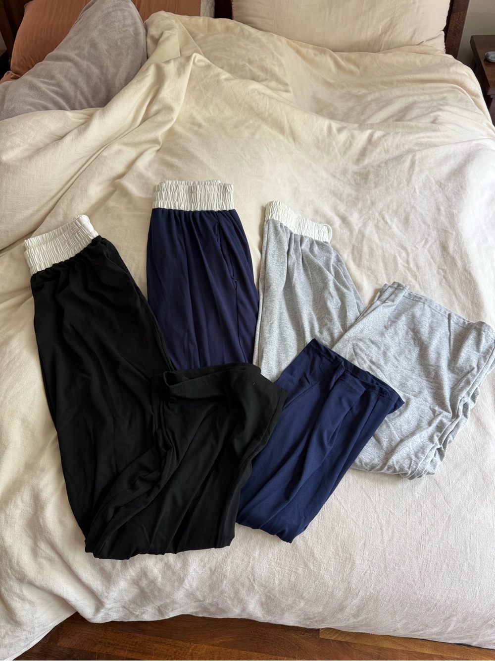 SET OF 3 STRAIGHT LEG LOUNGE PANTS